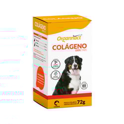 Suplemento Colágeno Organnact Dog Tabs - 60 Tabletes