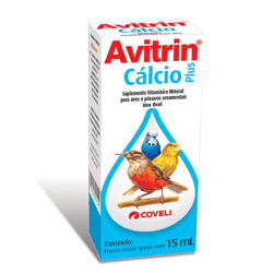 Suplemento De Cálcio Para Aves Avitrin 15Ml - 1 Unidade