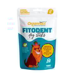 Suplemento Dental Organnact Fitodent Dog Sticks Para Cães - 160G