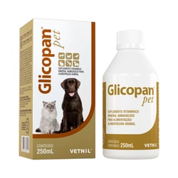 Suplemento Energético Glicopan Pet 250Ml - 1 Unidade - 250 Mililitros