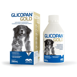 Suplemento Glicopan Gold Pet 250Ml - 1 Unidade - 250 Mililitros
