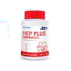 Suplemento Nutrisana Hep Plus Para Cães E Gatos - 30 Comprimidos