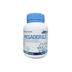 Suplemento Nutrisana Megader Mundo Animal Para Cães - 60 Cápsulas