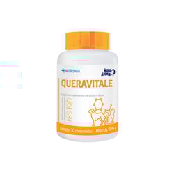 Suplemento Nutrisana Queravitale Para Cães E Gatos - 30 Comprimidos