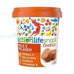Suplemento Ômega Actionlife Para Cães - Mini Snack 120G