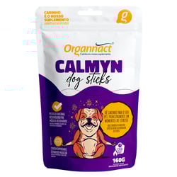 Suplemento Organnact Calmyn Dog Sticks Para Cães - 160G