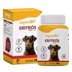 Suplemento Organnact Eritrós Dog Tabs Para Cães - 30 Tabletes