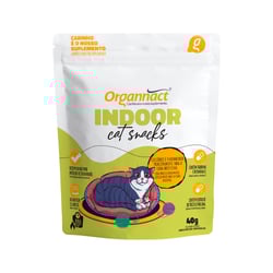 Suplemento Organnact Indoor Cat Snacks Para Gatos - 40G