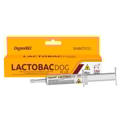 Suplemento Organnact Lactobac Dog Plus Para Cães - 13Ml