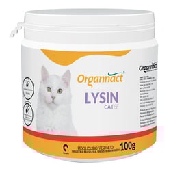 Suplemento Organnact Lysin Sf Para Gatos - 100G