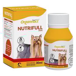 Suplemento Organnact Nutrifull Cães 30Ml - 1 Unidade - 30 Mililitros
