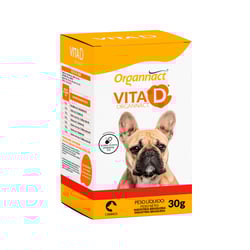 Suplemento Organnact Vita D Para Cães - 30G