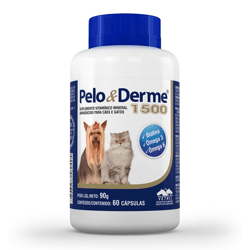Suplemento Pelo & Derme Vetnil 1500 Dha+Epa - 60 Cápsulas