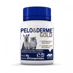 Suplemento Pelo E Derme Vetnil - 30 Comprimidos