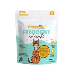 Suplemento Petisco Organnact Fitodent Para Gatos - 40G