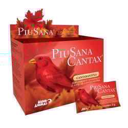 Suplemento Piusana Cantax 2G Para Pássaros - 1 Sachê