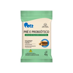 Suplemento Pré E Probiótico Petz Para Cães - 1 Unidade - 40 Gramas
