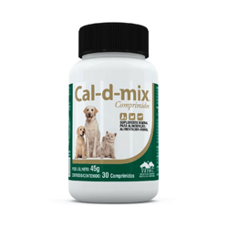 Suplemento Vetnil Cal-D-Mix Para Pets - 30 Comprimidos