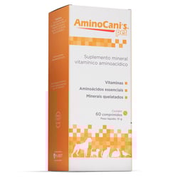 Suplemento Vitamínico Avert Aminocani'S Pet - 60 Comprimidos
