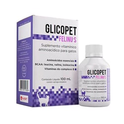 Suplemento Vitamínico Avert Glicopet Felinus Para Gatos - 100Ml