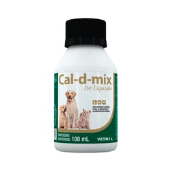 Suplemento Vitamínico Cal-D-Mix Vetnil - 100Ml