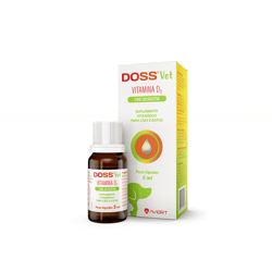 Suplemento Vitamínico Doss Vet D3 Para Cães E Gatos - 5Ml