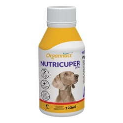 Suplemento Vitamínico Organnact Nutricuper Dog Para Cães - 120Ml