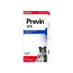 Suplemento Vitamínico Previn Atx Para Cães E Gatos - 60Ml