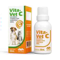 Suplemento Vitamínico Vita-Vet C Vetnil 30Ml - 1 Unidade