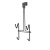 Suporte Para Porta 2 Ganchos Arthi Black Unico