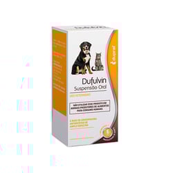 Suspensão Oral Dufulvin 250Ml Para Cães E Gatos - 1 Unidade