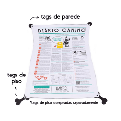Tags Adesivas Piso E Parede Barto - 1 Unidade