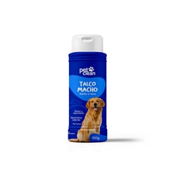 Talco Banho Seco Pet Clean 100G Para Cães Macho