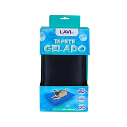 Tapete Gelado Lavipet Preto Para Cachorros - Tamanho M