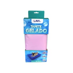 Tapete Gelado Lavipet Rosa Para Cães - Tamanho M