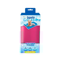 Tapete Gelado The Pets Brasil Rosa Grande - 1 Unidade - Tamanho G