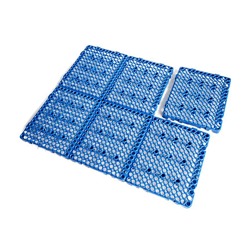 Tapete Higiênico Animalíssimo Pipi Place Azul Para Roedores - 6 Unidades