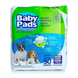 Tapete Higiênico Baby Pads Para Cães - 50 Unidades