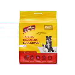 Tapete Higiênico Baw Waw Slim Para Cães - 14 Unidades
