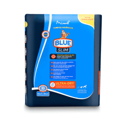 Tapete Higiênico Blue Slim 60X90Cm Cães - 30 Unidades