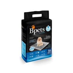 Tapete Higiênico Bpets Carvão De Bambu Para Cães - 30 Unidades