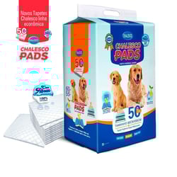 Tapete Higiênico Chalesco Pads 60X55Cm Para Cães - 30 Unidades