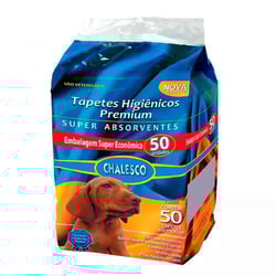 Tapete Higiênico Chalesco Para Cães - 50 Unidades