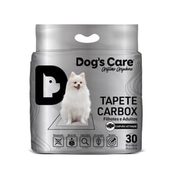 Tapete Higiênico Dogs Care Carbo.X Para Cães - 30 Unidades