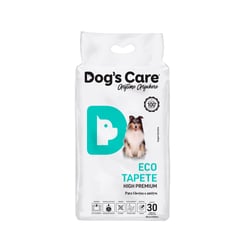 Tapete Higiênico Dogs Care Eco High Premium Para Filhotes E Adultos - 30 Unidades