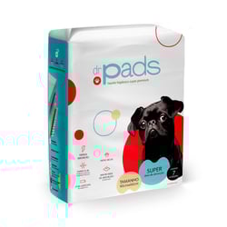 Tapete Higiênico Dr. Pads Slim 90X60 Para Cães - 7 Unidades