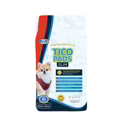 Tapete Higiênico Expet Tico Pads Slim Para Cães 60X55Cm - 30 Unidades