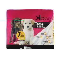 Tapete Higiênico K-Dog Disney 60X80Cm Para Cães - 7 Unidades