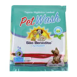 Tapete Higiênico Lavável Vermelho Petwash Para Cães P - 1 Unidade - Tamanho P