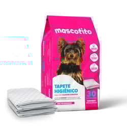 Tapete Higiênico Mascotito 60X55Cm - 30 Unidades